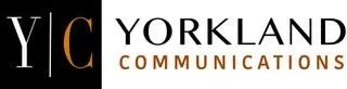 Logo The letters Y and C on a black backgrouund centred advoce Yorkland Communications