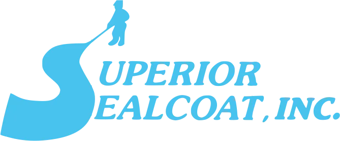 Logo of Superior Sealcoat, a professional asphalt paving and sealcoating company serving New England