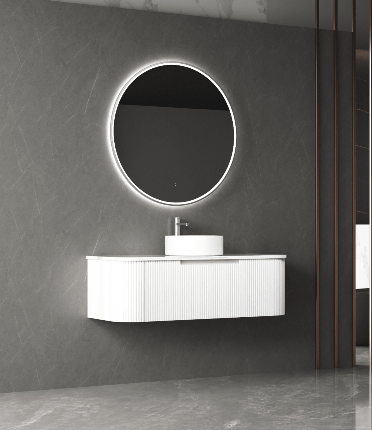 windor led mirror aurora